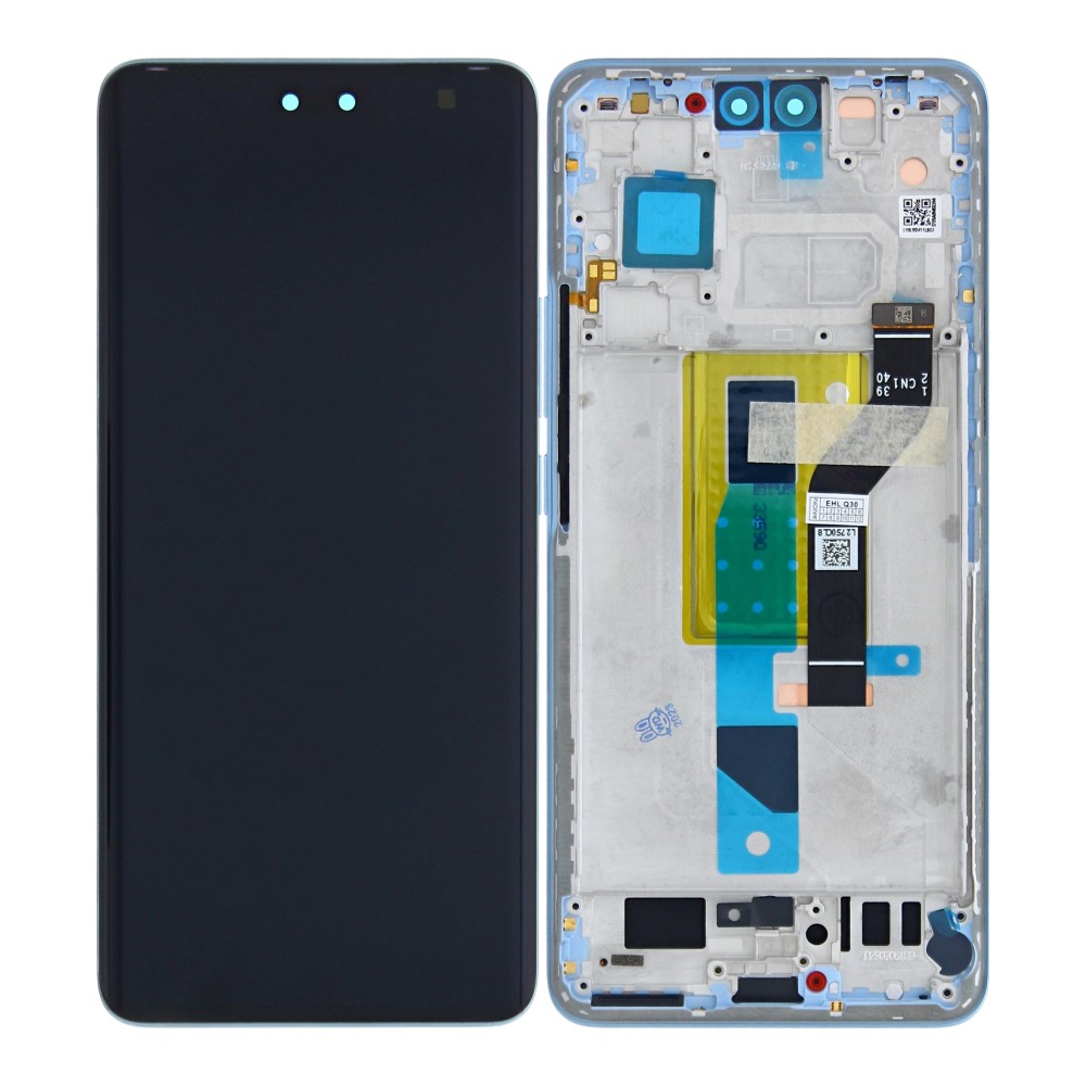 Xiaomi 13 Lite Display And Digitizer With Frame Lite Blue OEM