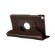 Samsung Galaxy Tab A 10.1 T510/T515 (2019) 360 Rotating Case - Brown