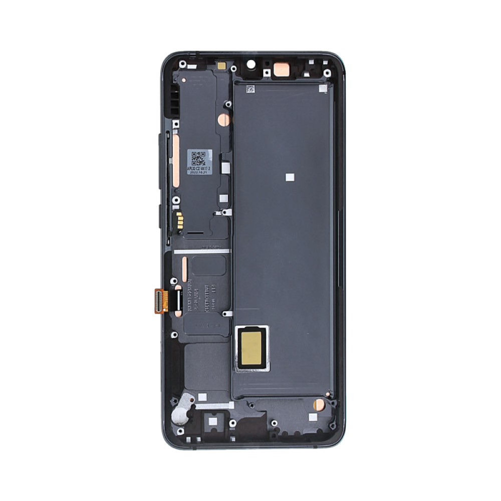 Xiaomi Mi Note 10, Mi Note 10 Pro, Mi Note 10 Lite Display and Digitizer With Frame Midnight Black OEM
