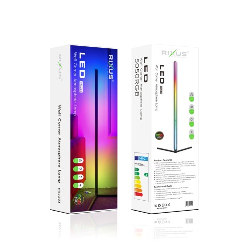 Rixus RXLG33 Wall Corner Atmosphere Led RGB