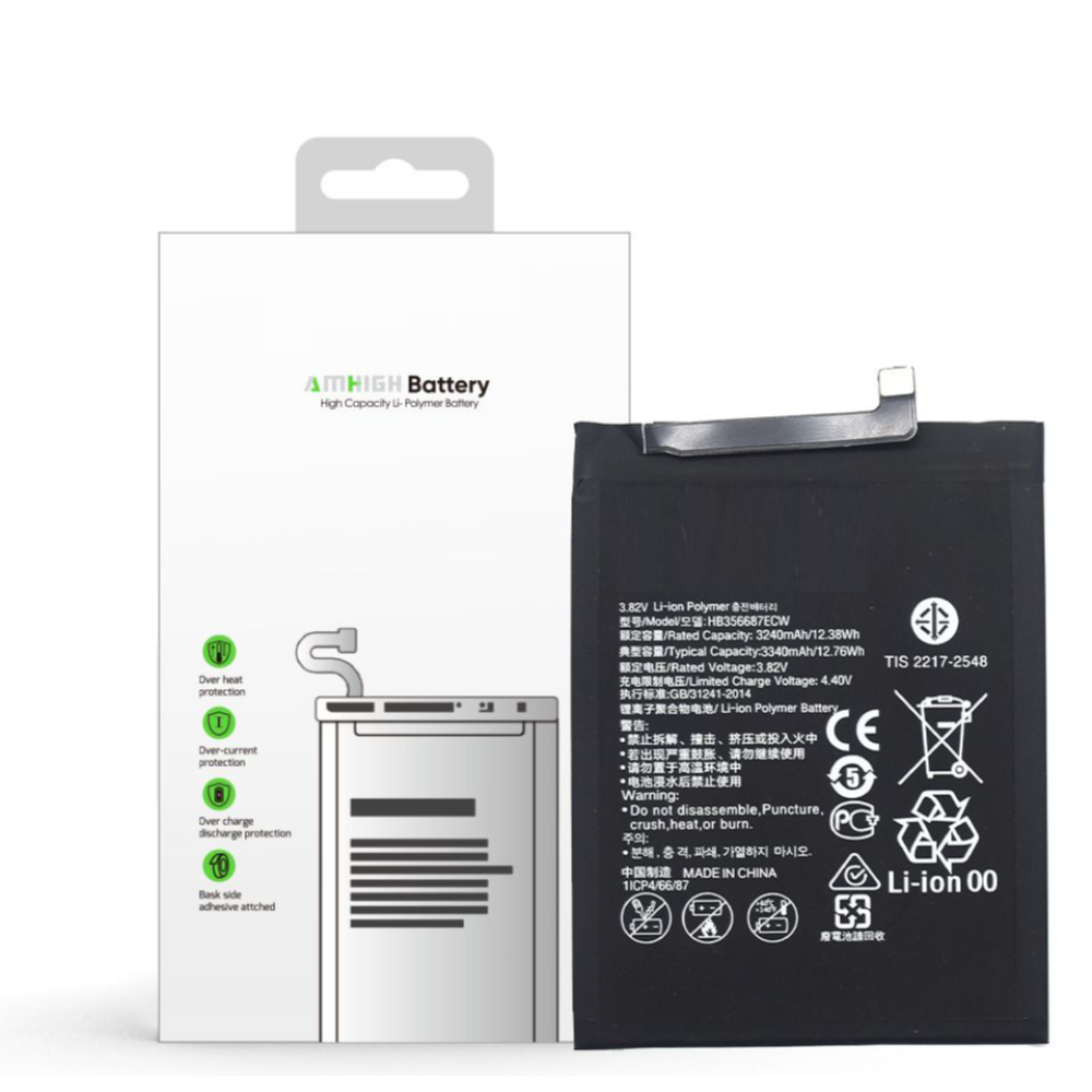 For Huawei Mate 10 Lite/P30 Lite/ Honor 7X/ P30 Lite NewEdition/ P Smart Plus Battery HB356687ECW (AMHigh Premium)