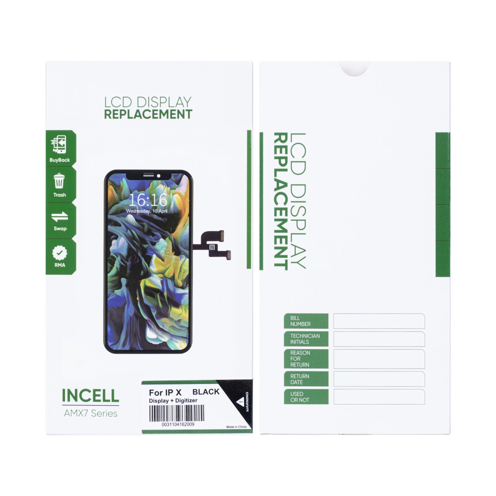 For iPhone X Display Top In-Cell