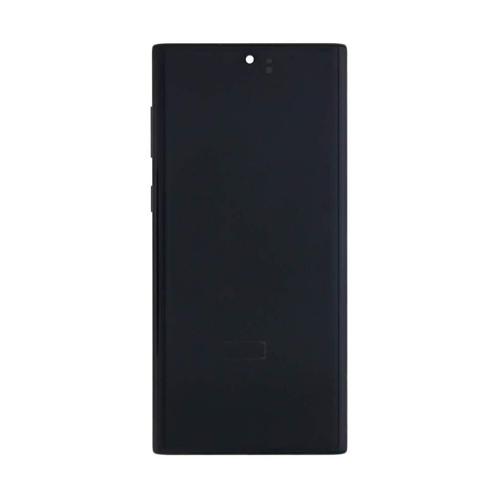 Samsung Galaxy Note 10 4G N970F Display And Digitizer With Frame Aura Black Pulled