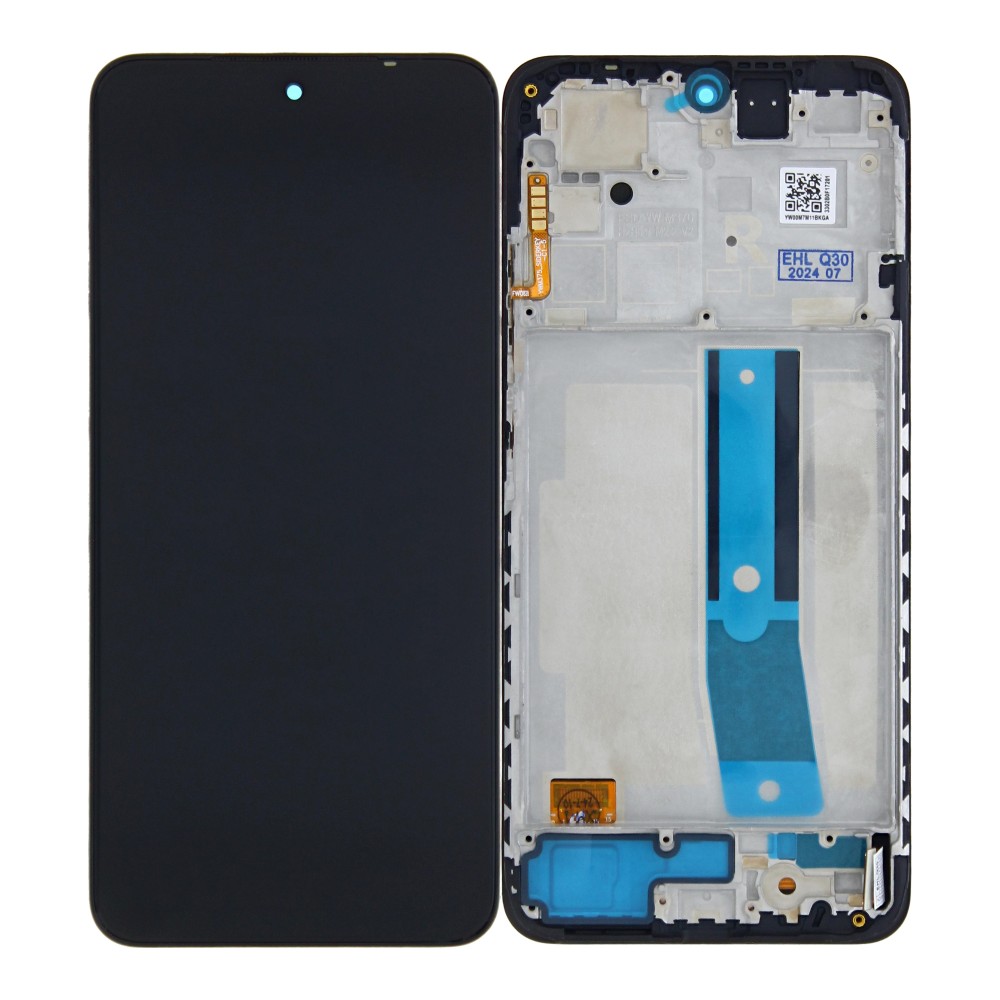 Xiaomi Redmi Note 12S (2303CRA44A) Display And Digitizer With Frame Onyx Black Soft-OLED