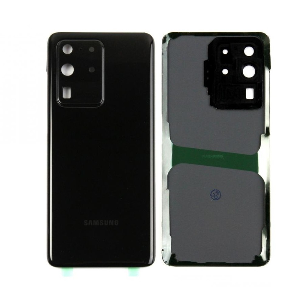 Samsung Galaxy S20 Ultra 4G G988F Back Cover Cosmic Black With Lens GH82-22217A Service Pack