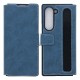 Rixus Wallet Case For Samsung Galaxy Z Fold 6 With Pen Holder Sierra Blue