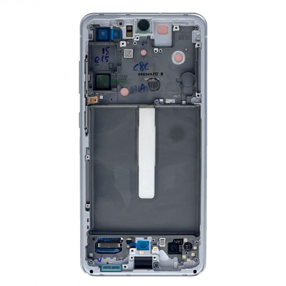 Samsung Galaxy S21 FE (SM-G990B) Display Complete GH82-26414B - White