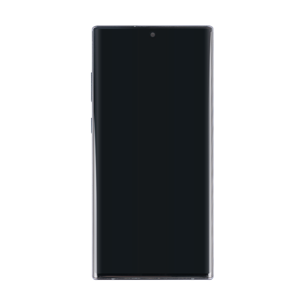 Samsung Galaxy Note 10 Plus N975F, Note 10 Plus 5G N976F Display And Digitizer With Frame Aura Black Pulled