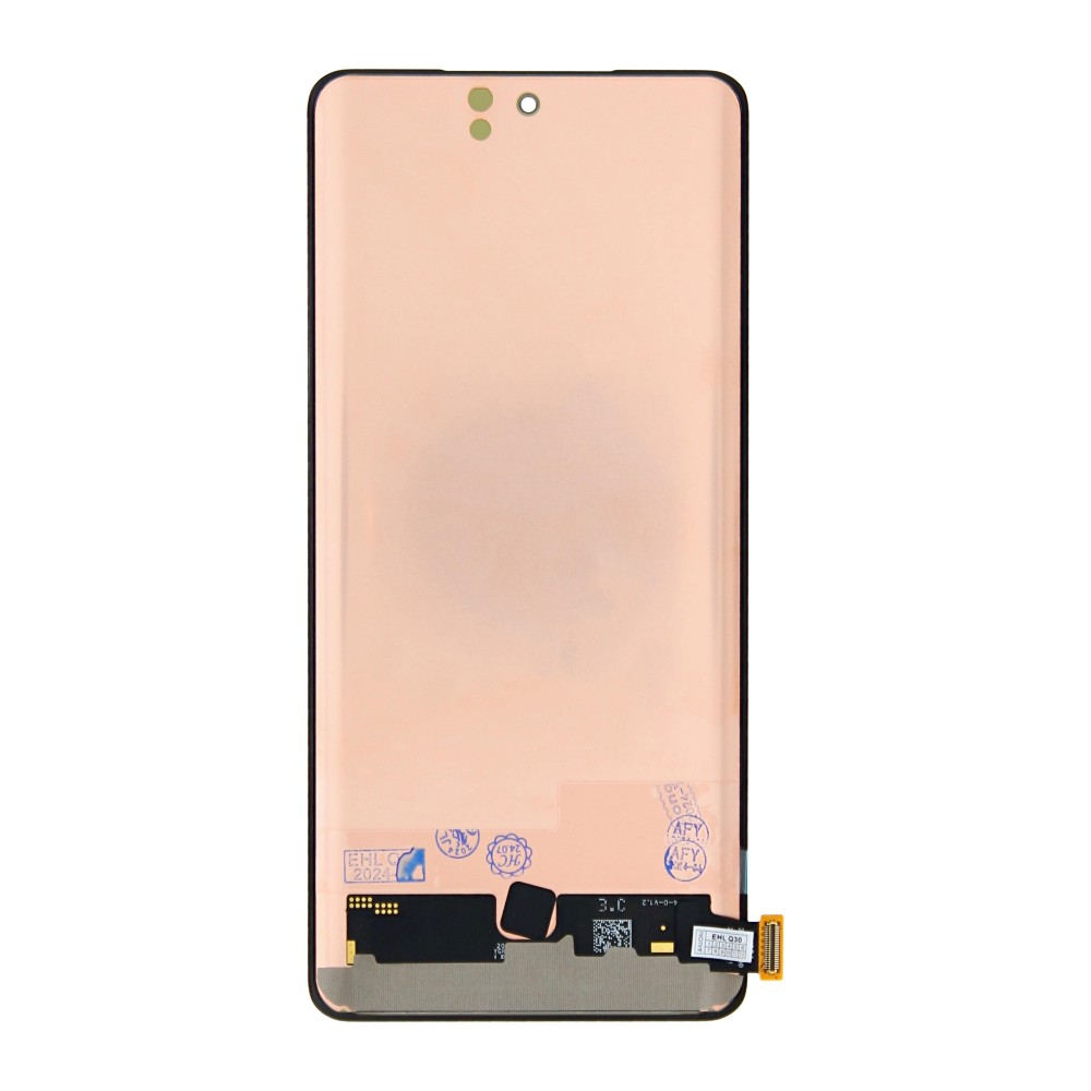 Vivo X60 Pro (V2046) Display And Digitizer Without Frame Black Soft-OLED