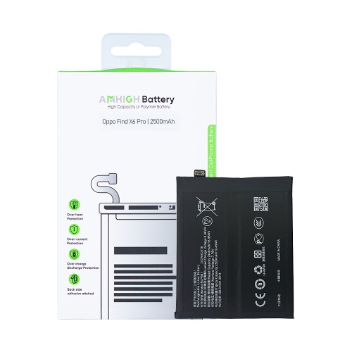 Oppo Find X6 Pro (PGEM110, PGEM10) Battery BLP961 - 5000mAh (AMHigh Premium)