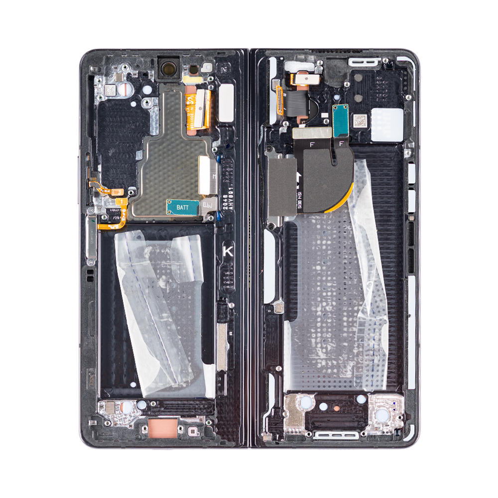 Samsung Galaxy Z Fold5 F946B Display And Digitizer With Frame Phantom Black Pulled