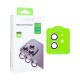 Rixus Metal Shield Camera Tempered Glass For iPhone 12, 12 Mini Purple