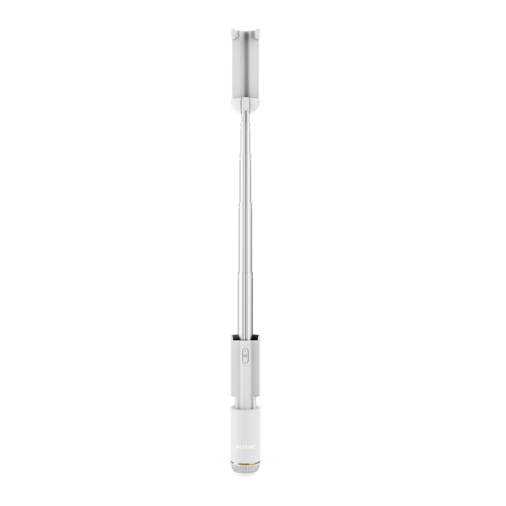 Rixus RXSF30A Mini Integrated Selfie Stick Bluetooth White