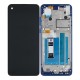 Motorola One Vision (XT1970-1) Display + Digitizer + Frame (5D68C14352) - Sapphire blue