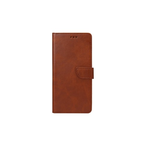 Rixus Bookcase For Huawei P30 (ELE-L29) Brown