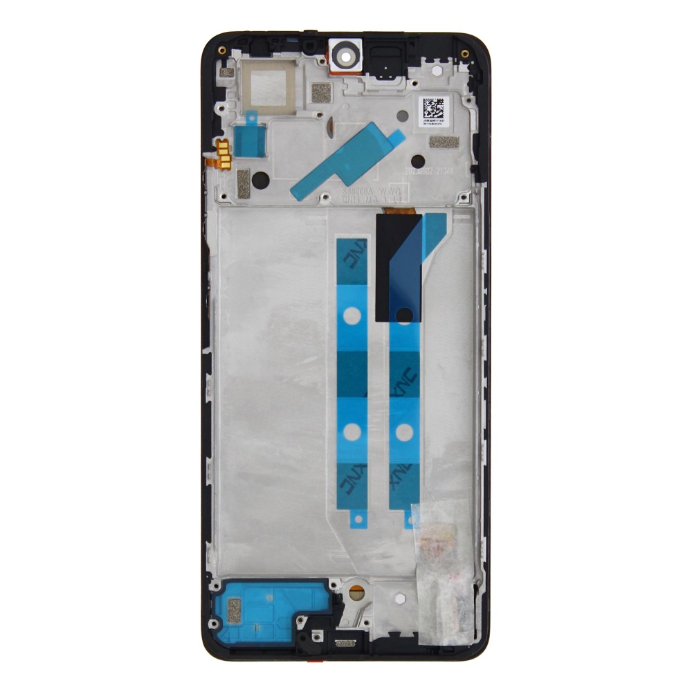 Xiaomi Redmi Note 12 Pro 4G Display And Digitizer With Frame Black Service Pack