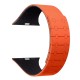 Rixus Silicone Band With Magnetic For Apple Watch 42mm, 44mm, 45mm, 49mm Orange + Midnight