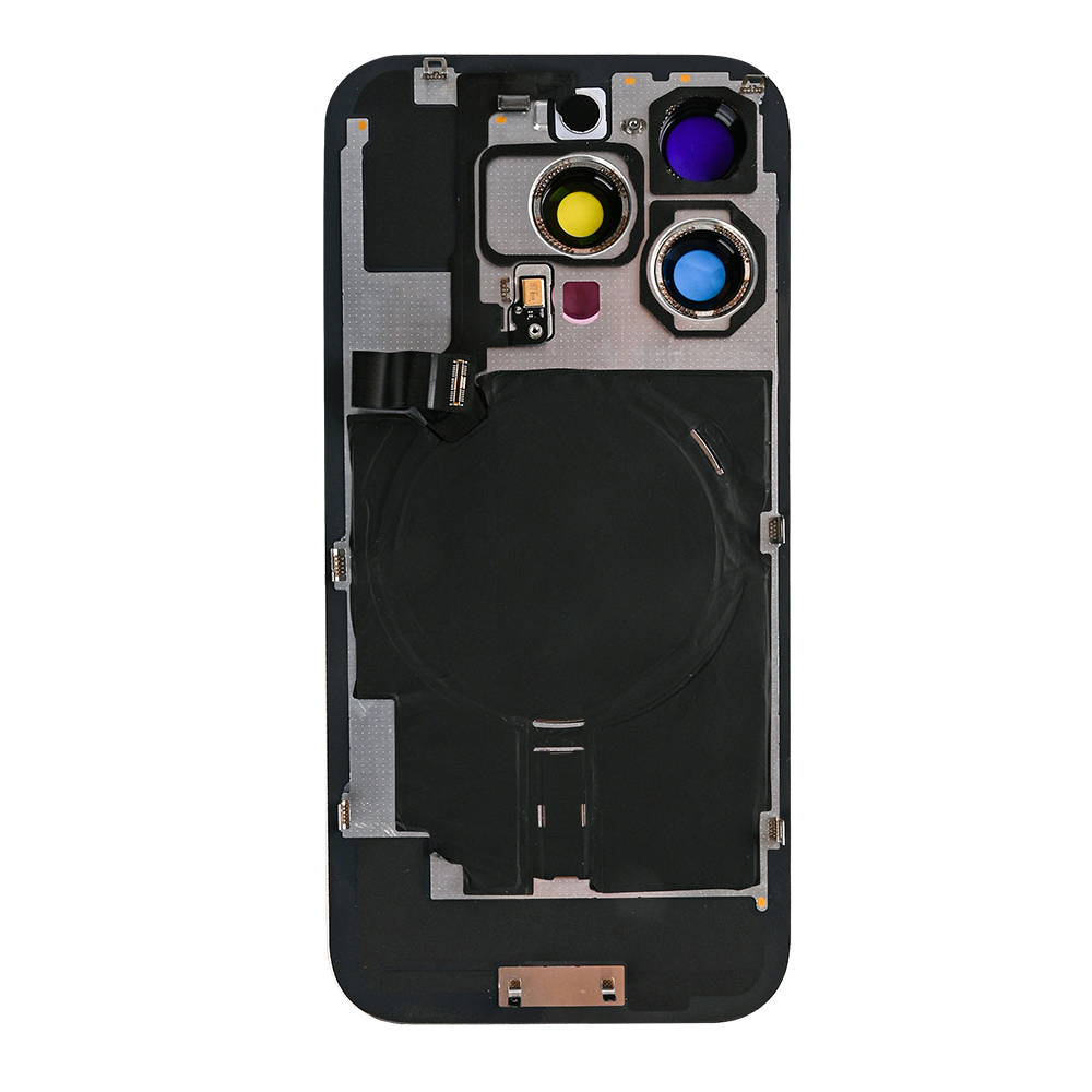 For iPhone 16 Pro Max Extra Glass Without NFC, Enlarged Camera Frame Desert Titanium