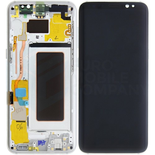 Samsung Galaxy S8 SM-G950F (GH97-20457B) Display Complete + frame - Arctic Silver