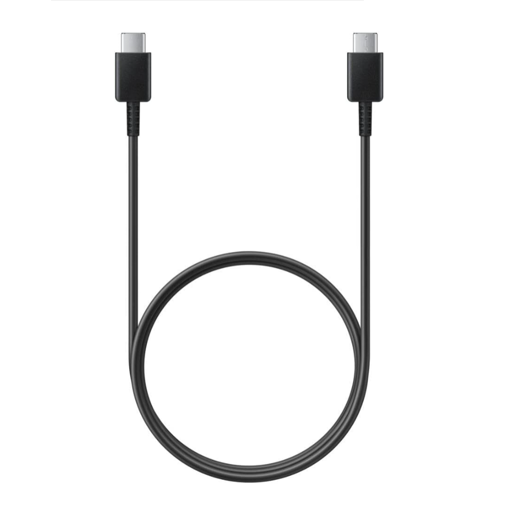 For Samsung USB Type-C To Type-C Data Cable Black EP-DN980BBE 100CM