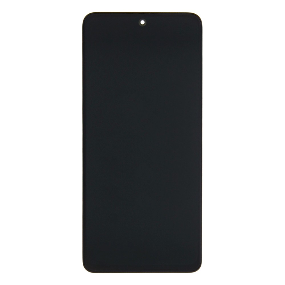 Xiaomi Redmi Note 12 Pro 4G Display And Digitizer With Frame Black Service Pack