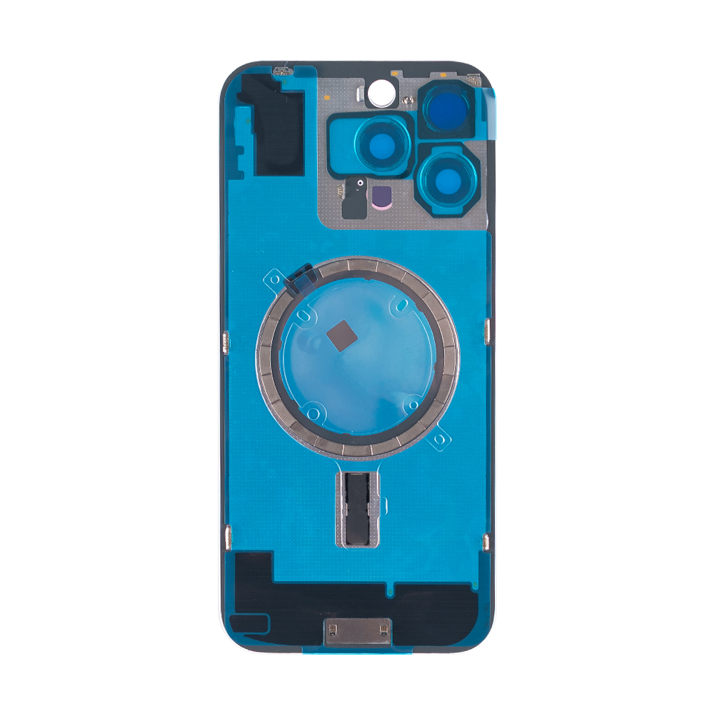 For iPhone 16 Pro Max Extra Glass Without NFC, Enlarged Camera Frame Black Titanium