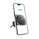 Rixus RXWC20 Wireless Car Charger With MagSafe Car Mount 15W Space Grey