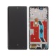 Huawei Honor Magic 5 Lite (RMO-NX3), Honor X9A (RMO-NX1) Display And Digitizer With Frame Titanium Silver OEM