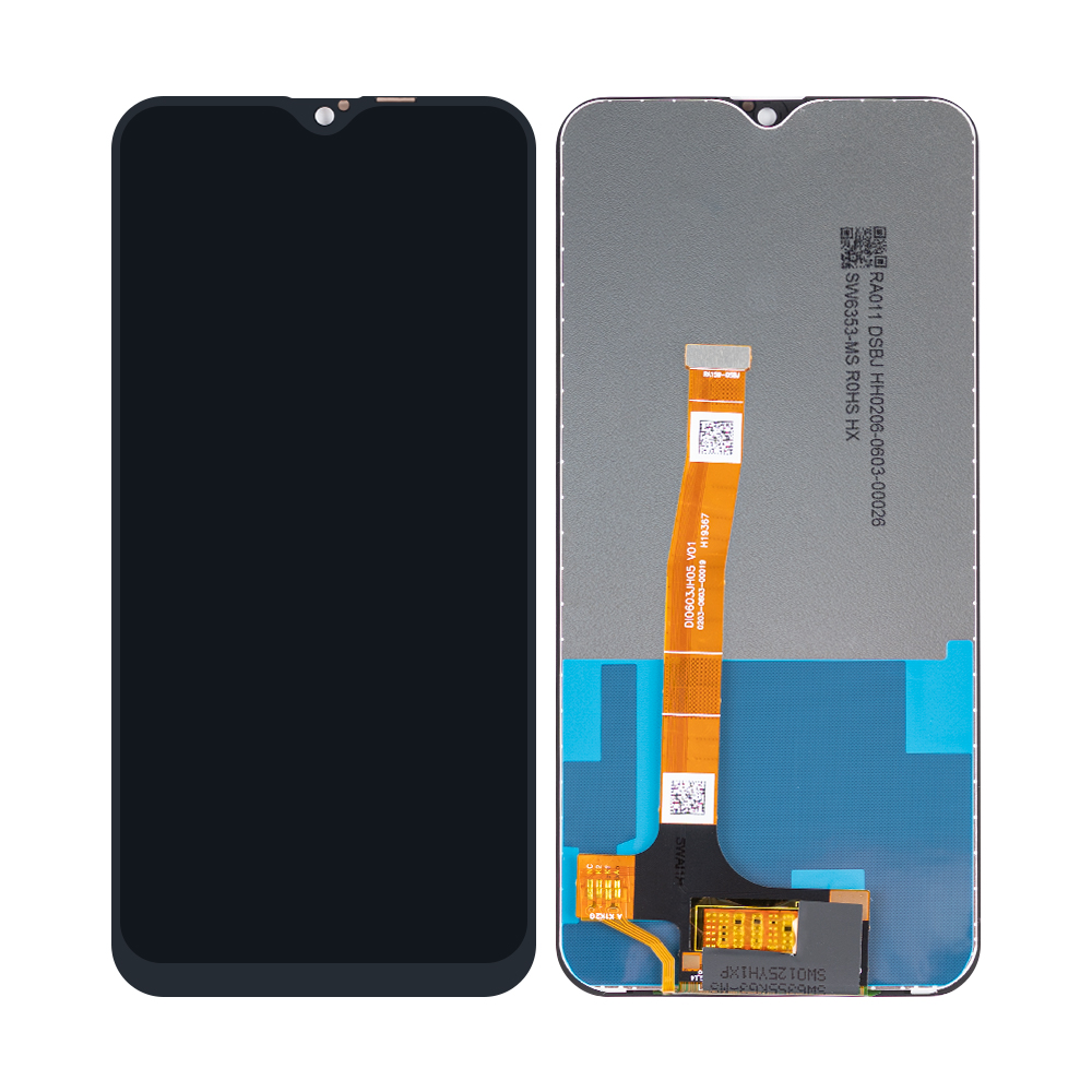 Realme 5 Pro (RMX1971, RMX1973) Display And Digitizer Without Frame Black OEM