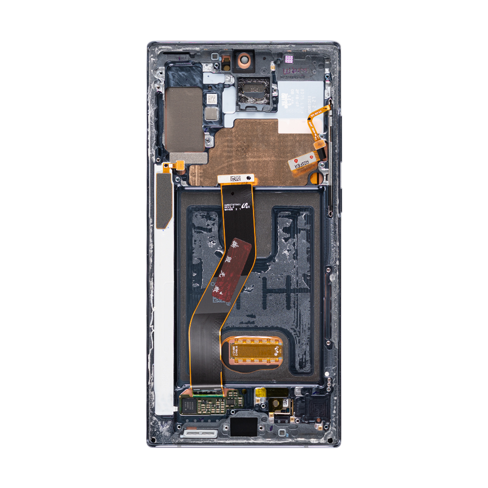 Samsung Galaxy Note 10 Plus N975F, Note 10 Plus 5G N976F Display And Digitizer With Frame Aura Black Pulled