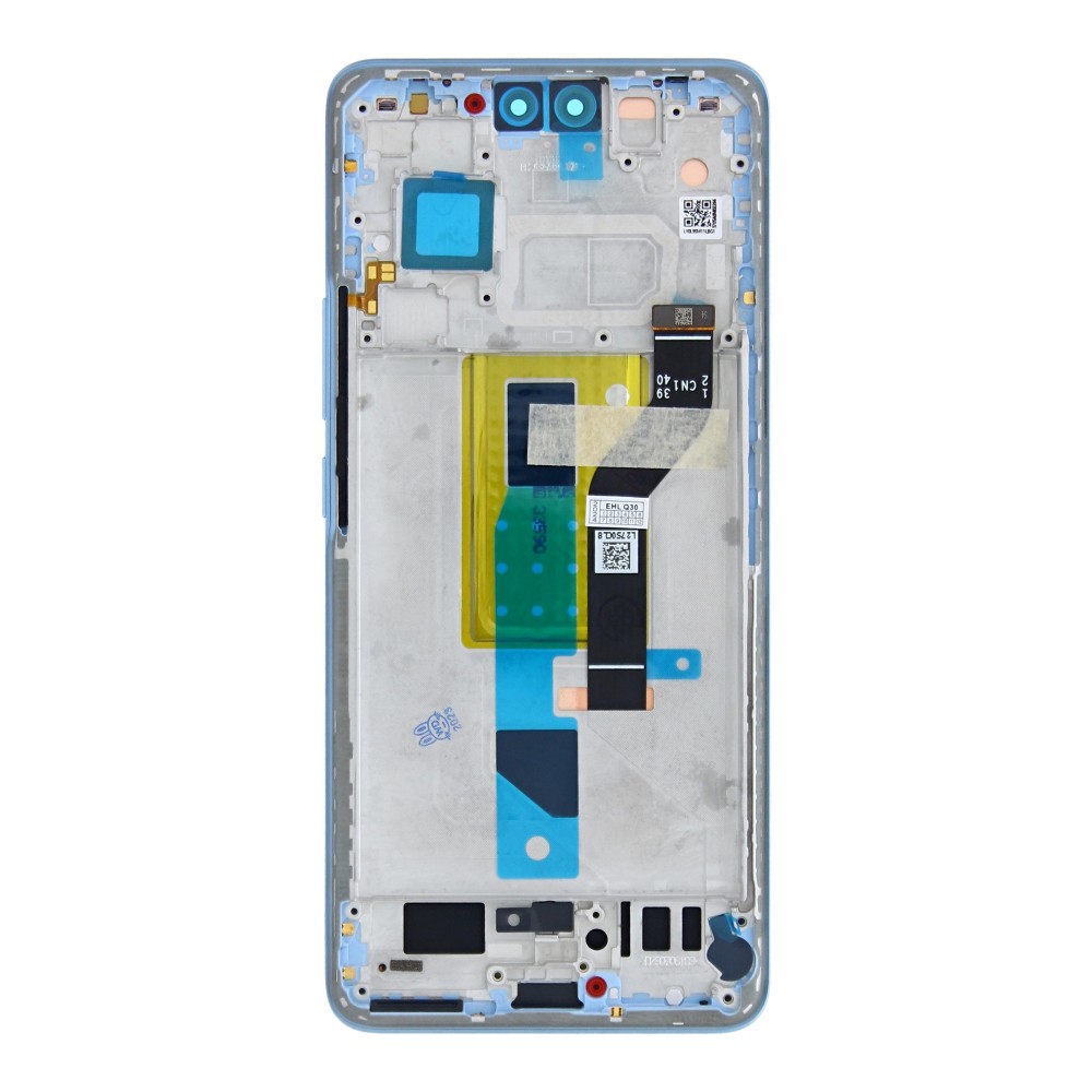 Xiaomi 13 Lite Display And Digitizer With Frame Lite Blue OEM