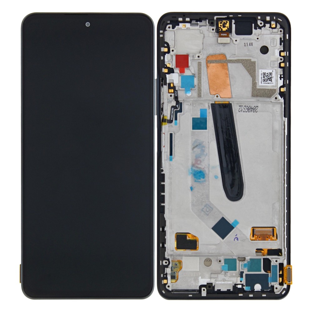 Xiaomi Mi 11i (M2012K11G) / Mi 11X (M2012K11AI) / Mi 11X Pro (M2012K11I)/Mi 11 Pro (M2102K1AC) Display Complete + Frame 5600030K1100 - Black