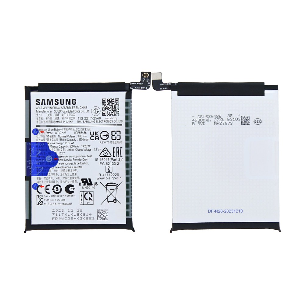 Samsung Galaxy A05 A055F Battery WT-S-N28 - 5000mAh Service Pack