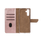 Rixus Bookcase For Samsung Galaxy S24 FE S721B Pink