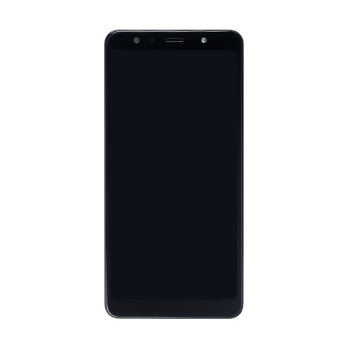 Samsung Galaxy A7 A750F (2018) Display and Digitizer With Frame Black Soft-OLED