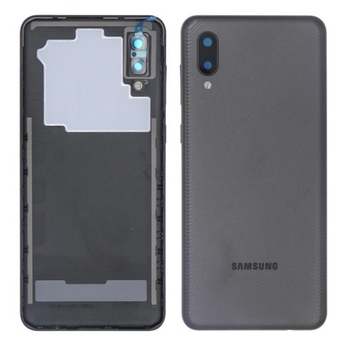 Samsung Galaxy A02 A022F Back Cover Black With Lens OEM