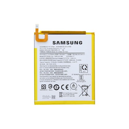 Samsung Galaxy Tab A 8.0 2019 (SM-T290 SM-T295) Replacement Batterij SWD-WT-N8 5100mAh