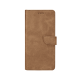 Rixus Bookcase For Samsung Galaxy S24 FE S721B Light Brown