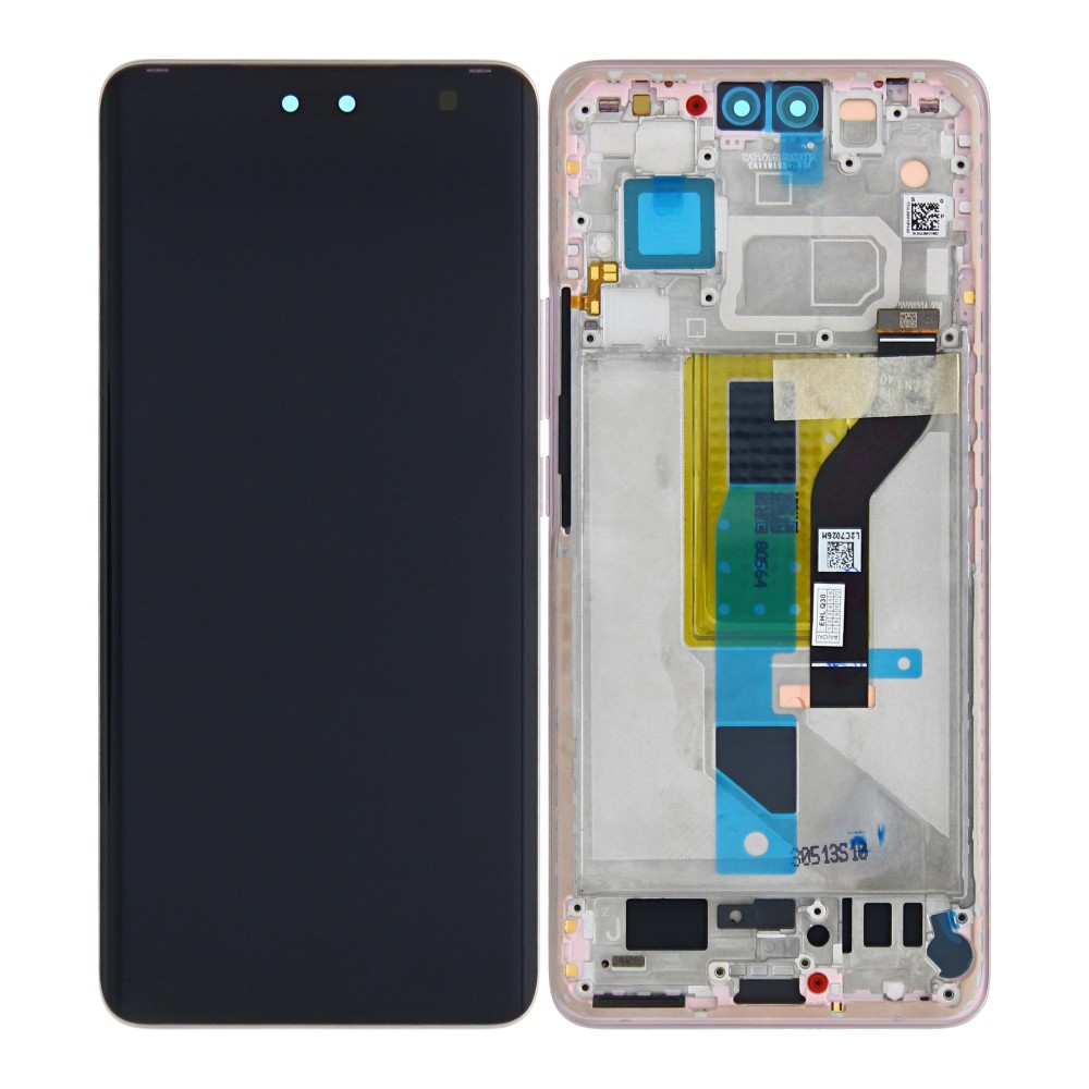 Xiaomi 13 Lite Display And Digitizer With Frame Lite Pink OEM