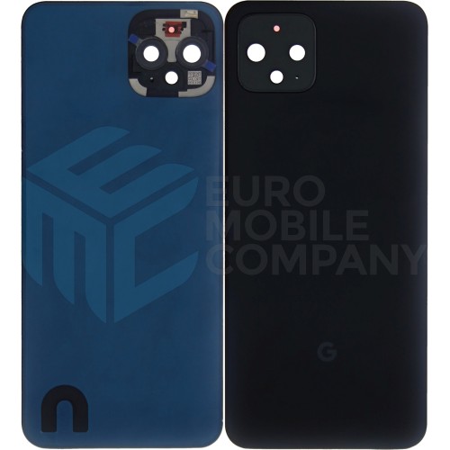 Google Pixel 4 (G020M) Back Cover Just Black With Lens OEM