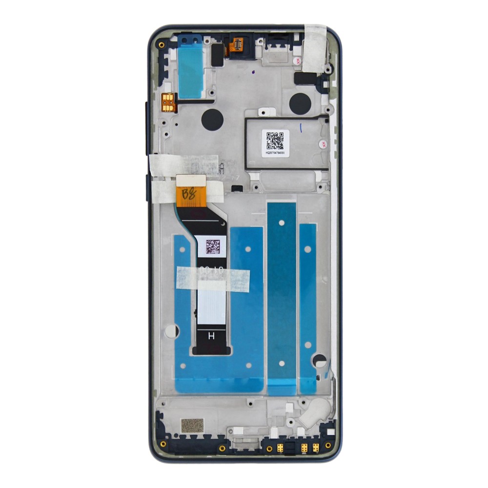 Motorola One Action (XT2013) Display Complete + Frame (5D68C14737PW / 5D68C14737) - Black