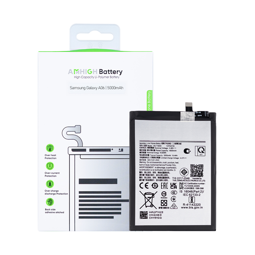 Samsung Galaxy A06 A065F Battery HQ-7160SS - 5000mAh (AMHigh Premium)