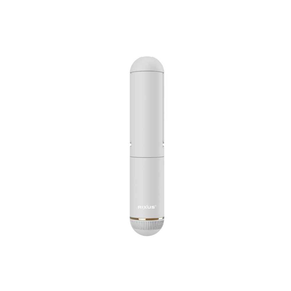 Rixus RXSF30A Mini Integrated Selfie Stick Bluetooth White