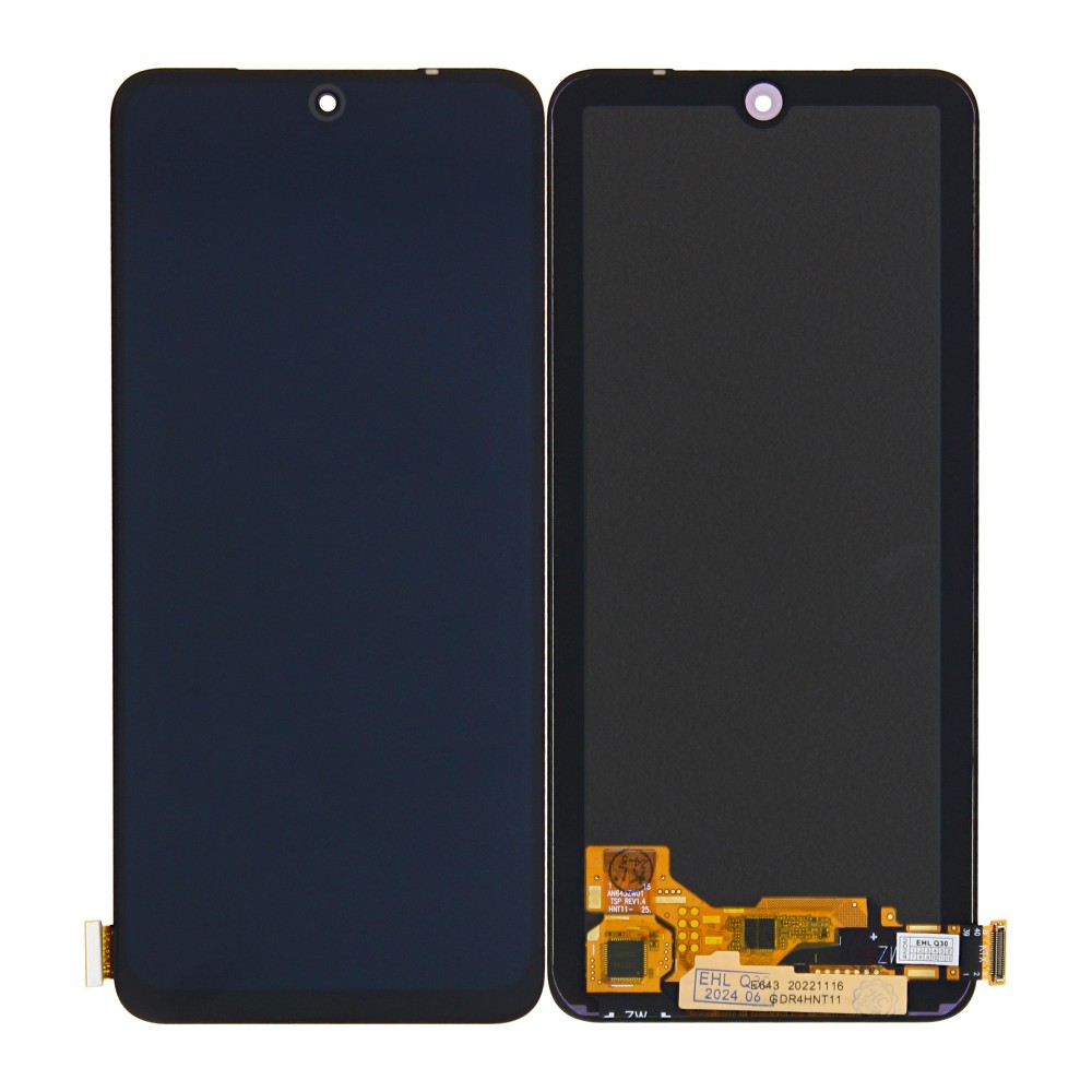 Xiaomi Redmi Note 12S (2303CRA44A) Display And Digitizer Without Frame Black Soft-OLED