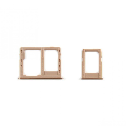 Samsung Galaxy J4 Plus (SM-J415)/ Galaxy J6 Plus (SM-J610) Sim + MicroSD Holder - Gold