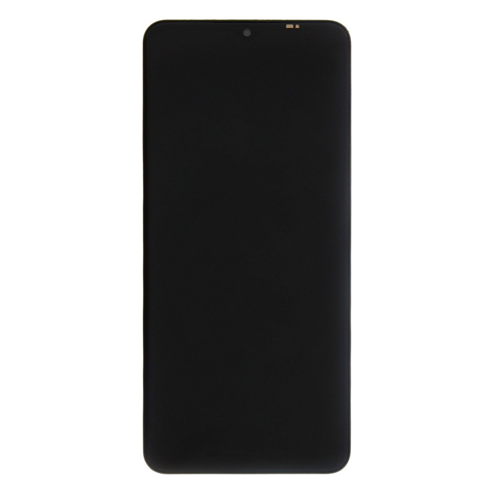 Samsung Galaxy M12 M127F Display And Digitizer With Frame Black Soft-OLED
