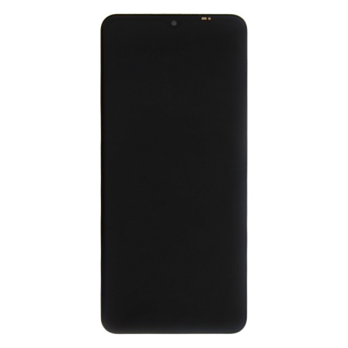 Samsung Galaxy M12 M127F Display And Digitizer With Frame Black Soft-OLED