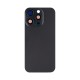 For iPhone 16 Pro Extra Glass Without NFC, Enlarged Camera Frame Black Titanium