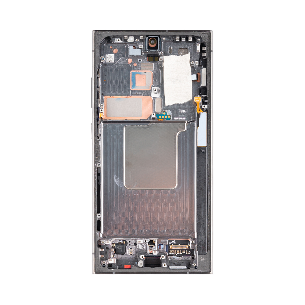 Samsung Galaxy S24 Ultra S928B Display And Digitizer With Frame Titanium Black Pulled