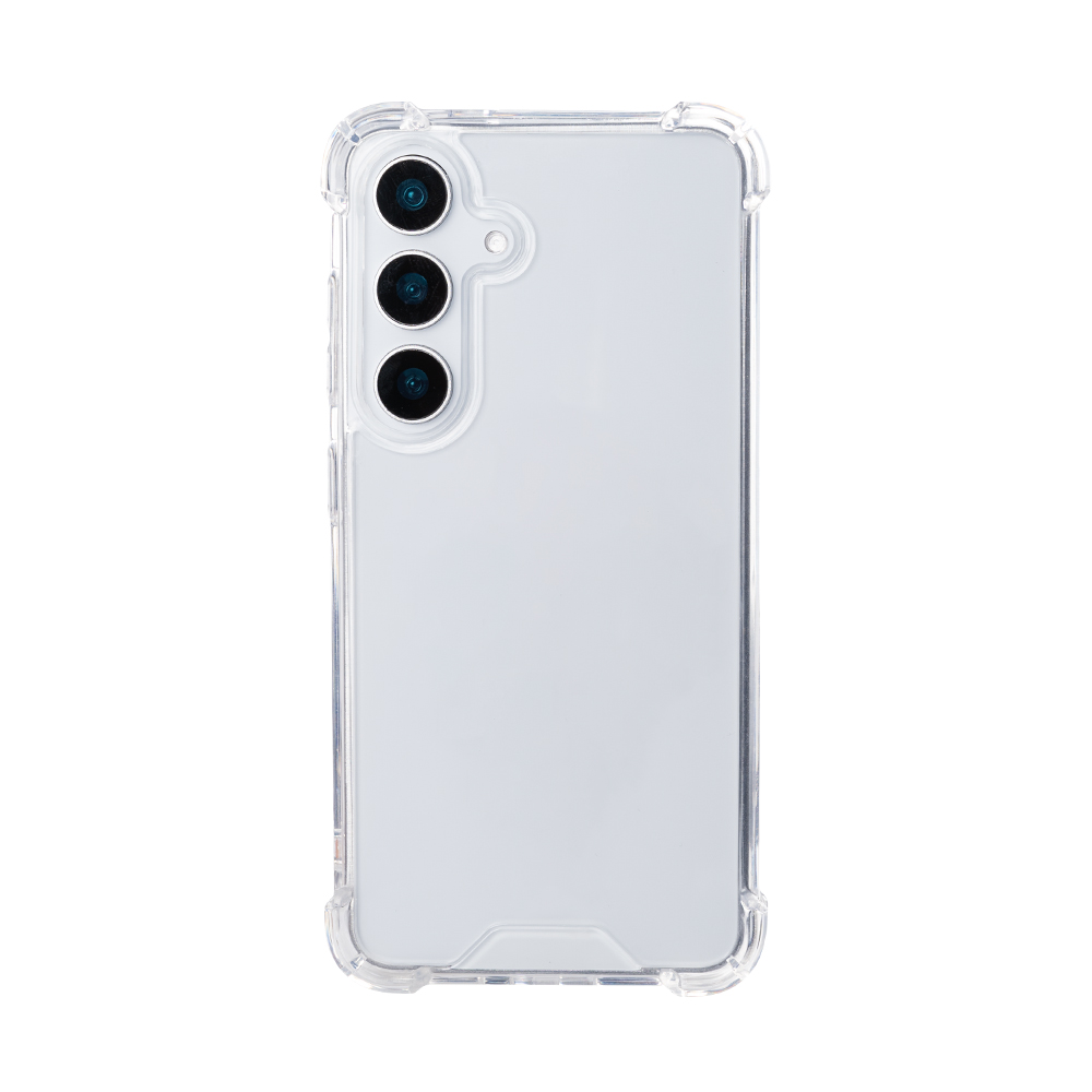 Rixus Anti-Burst Case For Samsung Galaxy S25 Plus S9360 Transparent